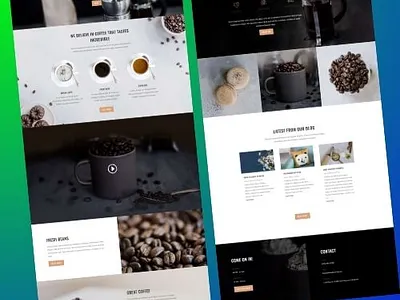 Divi design landing ui web website website design