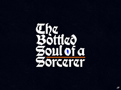 The Bottled Soul of a Sorcerer branding company concept design graphic design logo vector