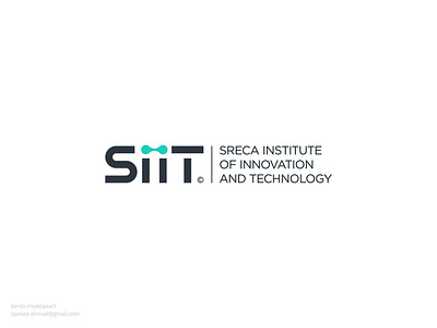 SIIT - Sreca IT Institute | Education Institution | Logo Design academy branding creative e learning education innovation institute it learning logo logo design minimal modern school study tech technology typography visual identity wordmark