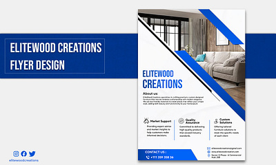 Modern Flyer design attractive design booklet brand style guide business flyer catalog design corporate flyer event flyer flyer design furniture flyer graphic design leaflet real estate flyer