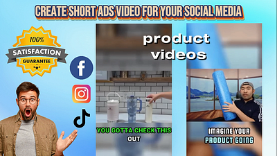 I will create shopify dropshipping video ads ads amazon dropshipping facebook products shopify videoediting