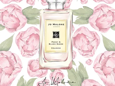 Jo Malone fashion illustration beauty illustration branding design digital art editorial illustration fashion illustration graphic design illustration jo malone perfume art procreate procreate art