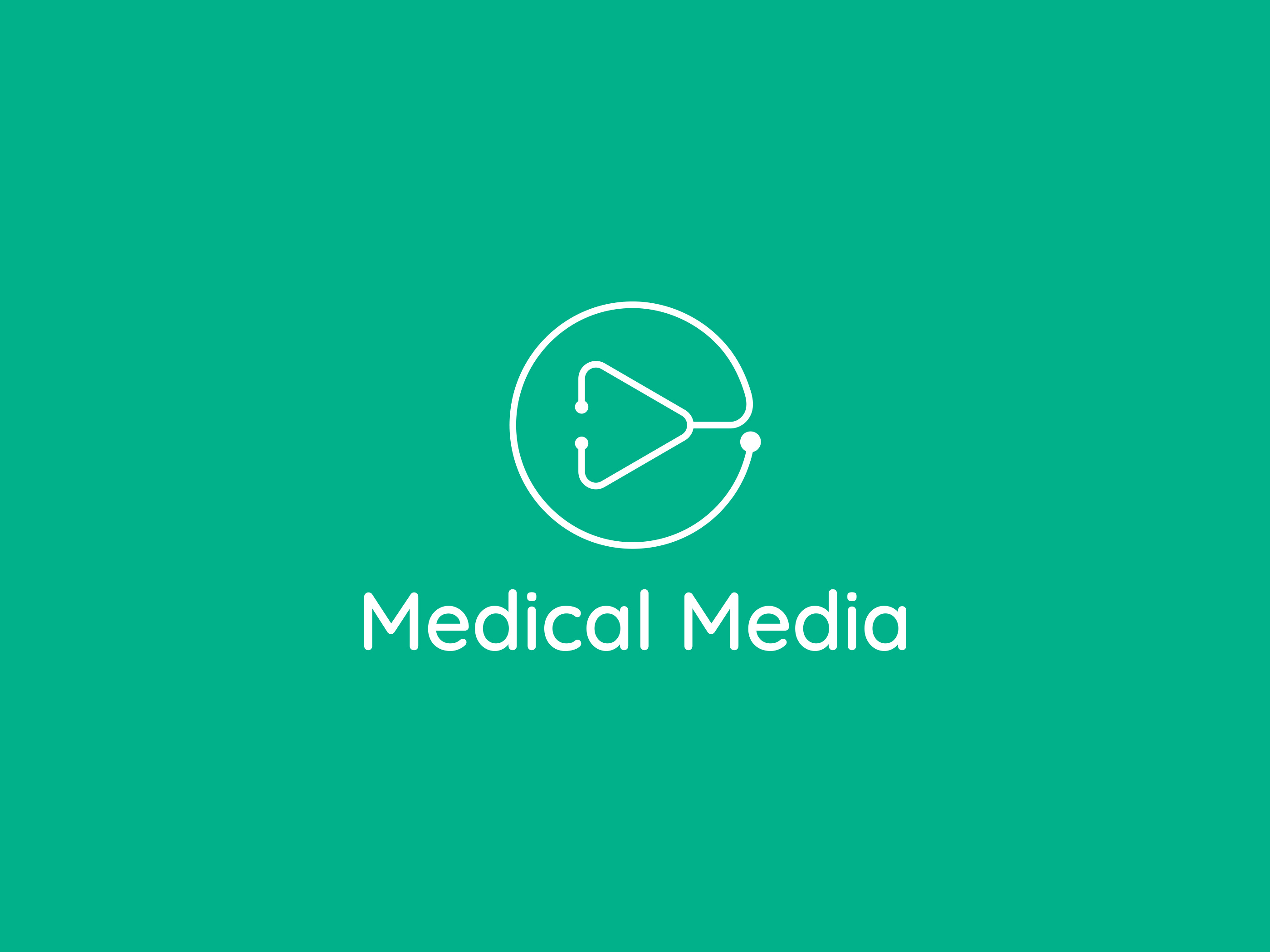 Medical Media - logo design brand logo branding creative logo design graphic design health logo media logo medical logo