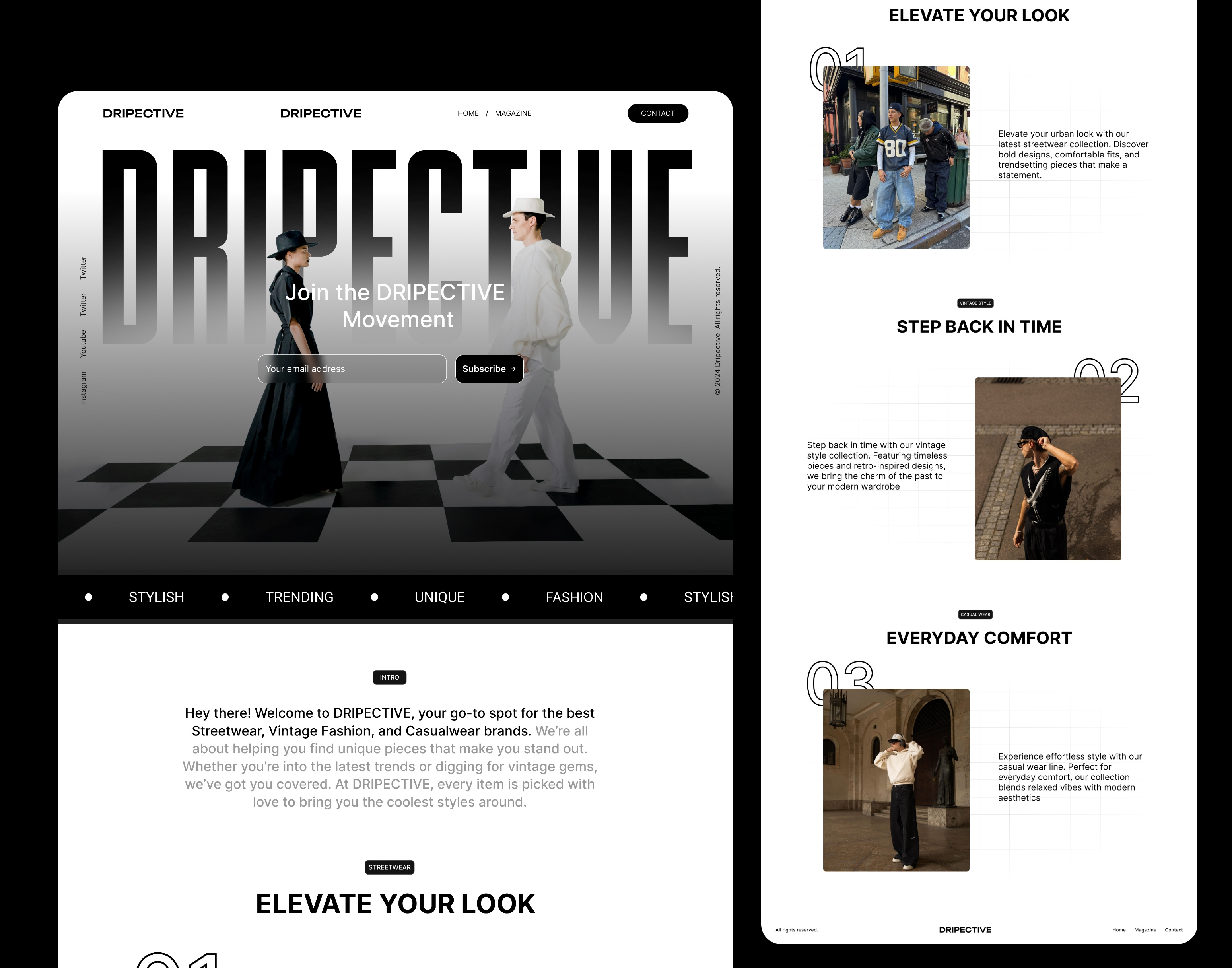 Dripective Website 3d 3d animated website 3d animation website 3d website aniamted website animated 3d landing page animation figma to framer framer parallax website framer website graphic design landing page parallax animation website parallax effect parallax effect website parallax landing page parallax website ui uiux web design