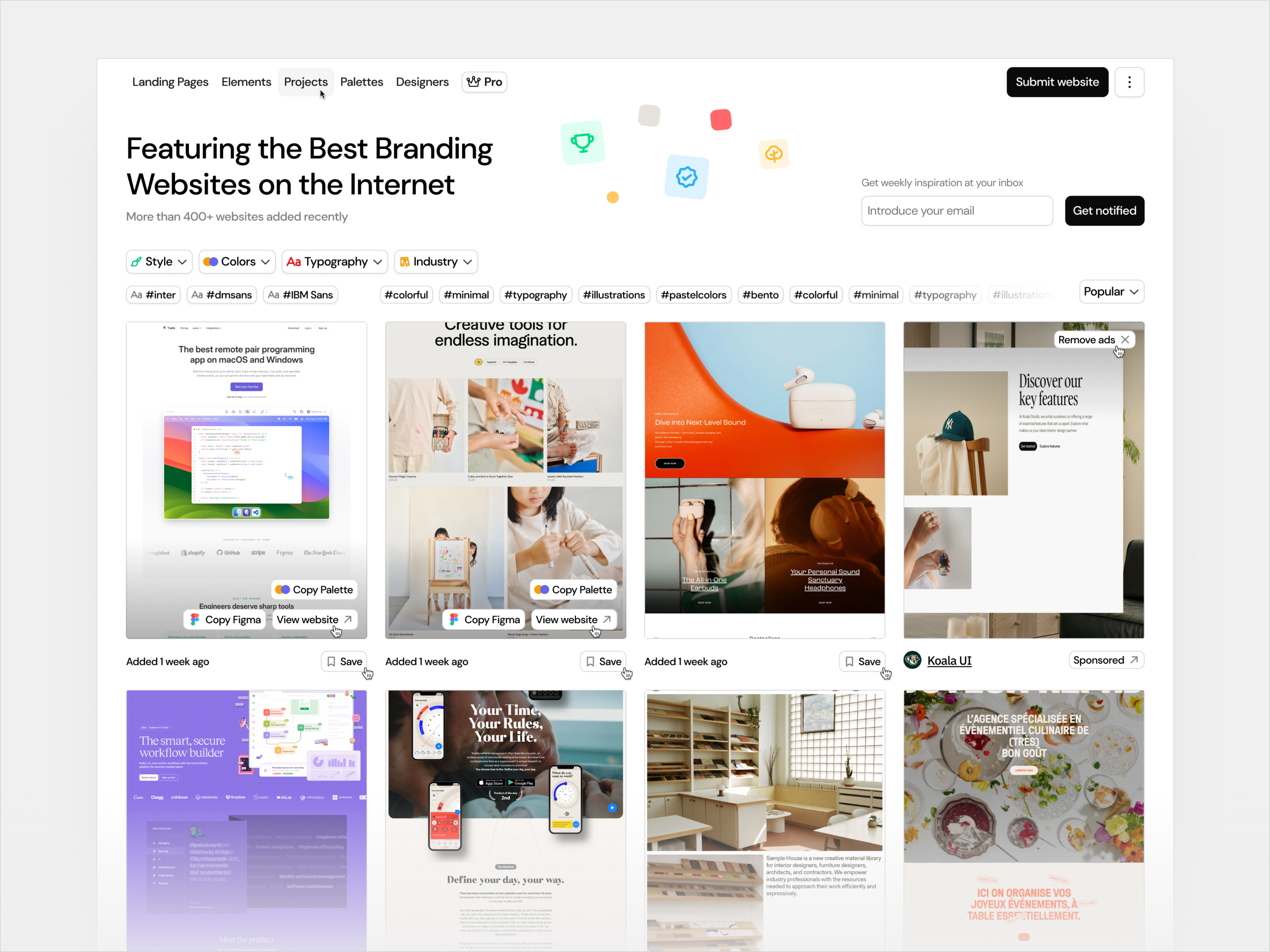 Example of Web Design + Webflow Development