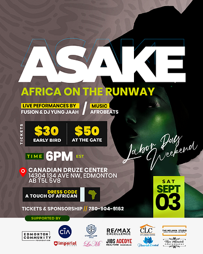 ASAKE AFRICA ON THE RUNWAY