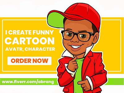 Custom Funny Logo | Cartoon Logo Maker 2d style abrang cartoon cartoon logo cartoon logo design cartoon logo maker cartoon style company logo custom funny logo custom logo custom logo design design dribbble etsy fiverr funny cartoon logo funny logo graphic design logo logo maker