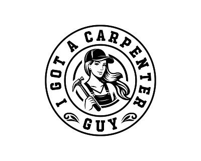 Carpenter logo carpenter guy carpenter logo