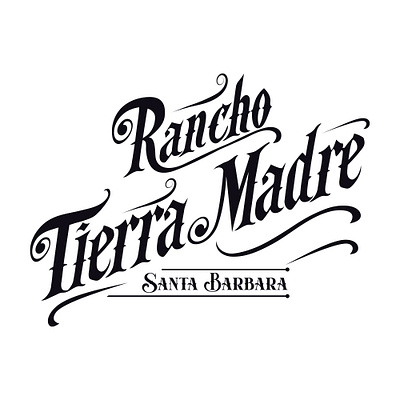 Ranch logo calligraphy logo old english logo ranch logo