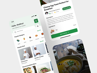 🧑‍🍳 Recipyz - Food Recipe Mobile App app design ui ux