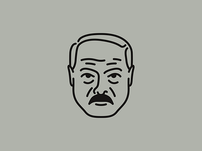 Alexander Lukashenko belarus belarussian character dictator face graphic design head icon person portrait president