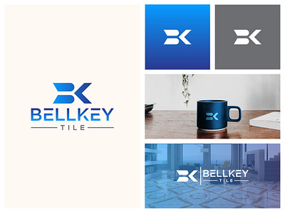 Bellkey Tiles Company Logo brand identity brand logo branding business logo company logo creative logo logo concept logo design professional logo tiles tiles company logo tiles logo