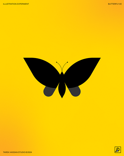 Butterfly #2 butterfly graphic design illustration logo vector