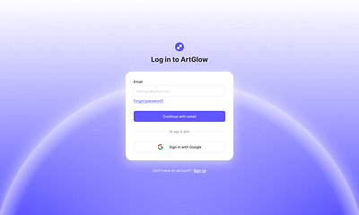 Log in page - UI app design figma log in product product design sign in sign up ui design uiux uxui visual web design