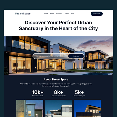 Luxury Real Estate Website Design