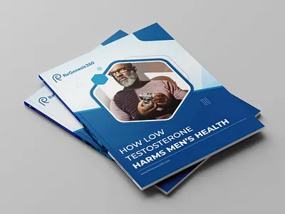Testosterone Men's Health Digital Brochure bifold brochure blue ocean booklet business brochure business plan company profile corporate brochure cover design digital brochure ebook fitness folding brochure healthcare magazine marketing materials medical optimized life pdf brochure print brochure workbook brochure