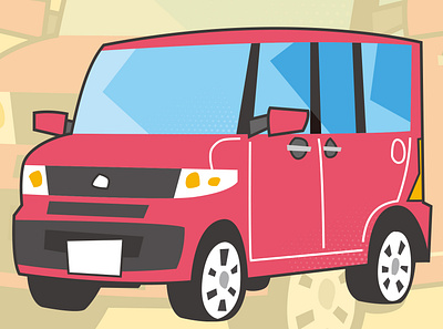 car cartoon graphic design illust illustration vector