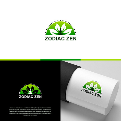 Natural Zen Logo Design healthy lifestyle logoraise natural wellness yoga zen