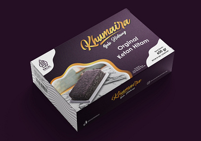 Khuamira Packaging Cake branding graphic design ui