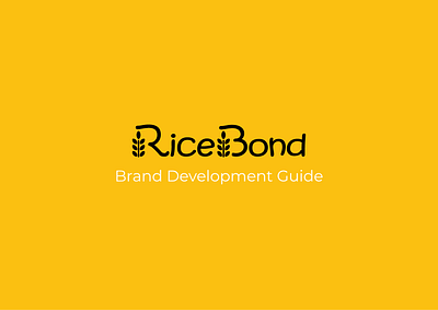 RiceBond - Graphic design capstone project branding graphic design