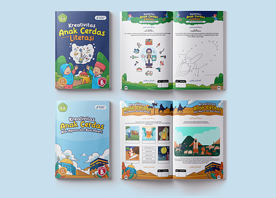 Muslim Childern Book By Imanrawrskin book graphic design illustrator kindergarten kindergartenmagazine magazine