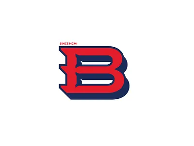 Boston Bravery Logo Badge art badge badge logo baseball baseball badge branding creative creative design creative logo creative type creative typography creative vector design flat graphic design logo type typography vector