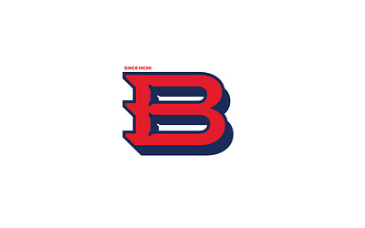 Boston Bravery Logo Badge art badge badge logo baseball baseball badge branding creative creative design creative logo creative type creative typography creative vector design flat graphic design logo type typography vector