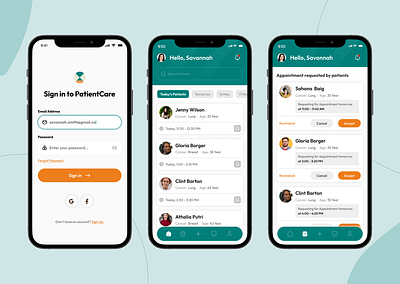 App Design for Patient Care healthcare app hospital patient tracking system medical app design minimal app design patient care patient schedeling patient system patient tracking patient tracking system tracking system