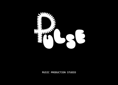 PULSE MUSIC PRODUCTION STUDIO brand identity brand identity design branding design graphic design logo logo design