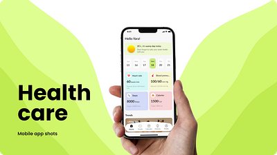 Health Care App figma health mobile app product design ui ux