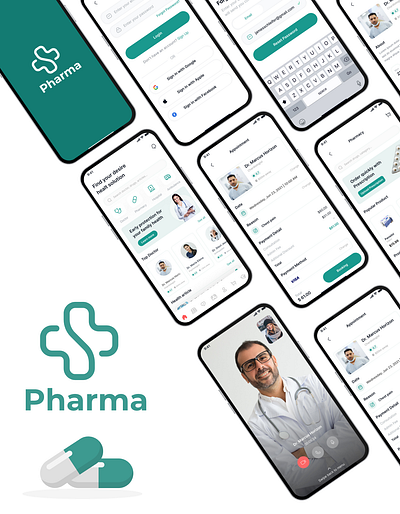 Pharma ui user experience visual design