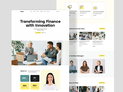 Financial consulting solutions website Homepage best landing page best ui consulting website fintech consulting website fintech design fintech ui design fintech web ui fintech website homepage landing page landing page design ui ux web ui website ui