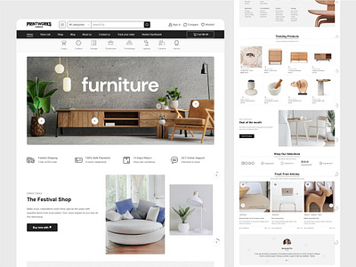 Printworks Cameroon - Multivendor Ecommerce Marketplace Website ecommerce wordpress theme multivendor website web design web development website design concept website development wordpress wordpress theme wordpress website wordpress website development