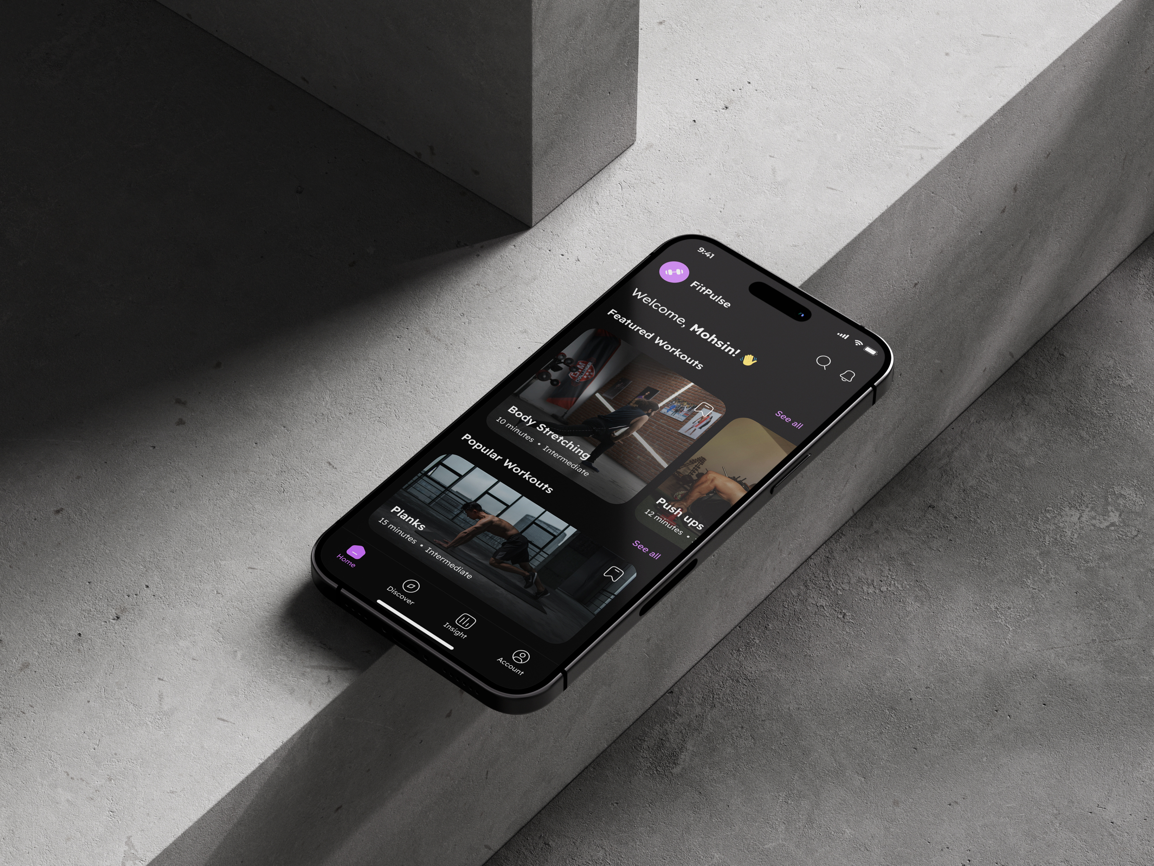 Fitness App Design aerobic app design appdesign cardio design figma design fitness app design fitnessgoals gym app healthtech mobile app design sleek design sport ui ui design uiux user experience user interface workout app yoga