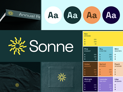 Sonne | Visual Identity ai logo branding branding and identity design identity identity branding logo design logo design branding logotype saas branding saas logo sun electric logo visual identity