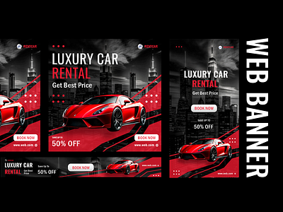 Web Banner design graphic design