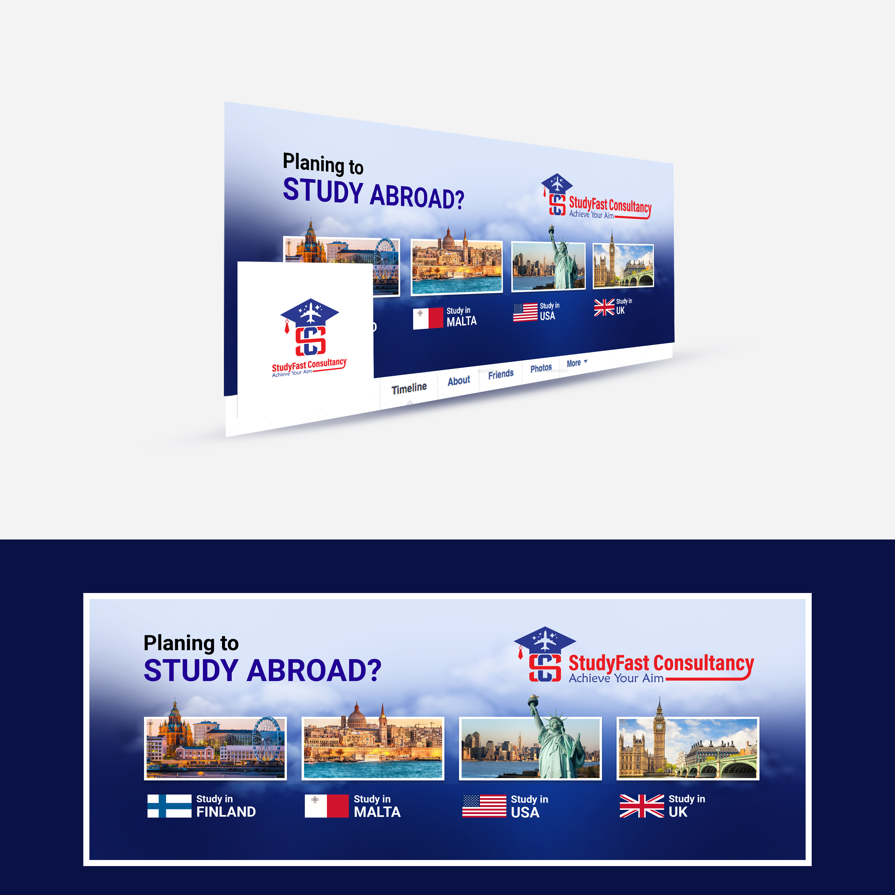 Example of Social Media Banner Design