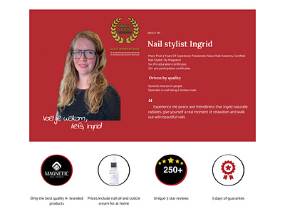 Nail Salon Website Design beautywebsite bookingsystem branding designinspiration elegantdesign minimalistdesign modernwebdesign nailsalonwebsite responsivedesign salonwebdesign servicepages spawebsite uxdesign visualidentity webui