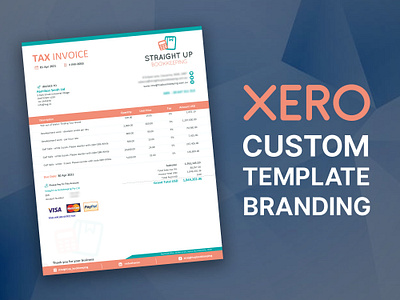 Xero Invoice Template Design branding invoice branding invoice design branding letterhead custom xero template invoice invoice template letterhead design xero custom invoice xero custom template xero custom templates xero invoice template xero template branding xero template design xero word template