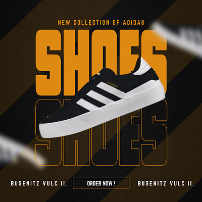 Adidas Shoes design poster