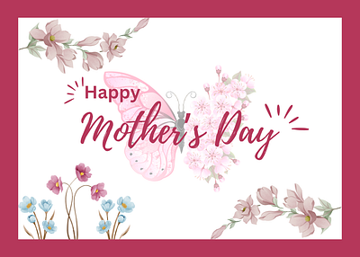 Mother's Day card design attractive design attractive fonts beautiful cards beautiful designs best color scheme card designing graphic design graphics illustration lovely designs lovely elements mothers love card design