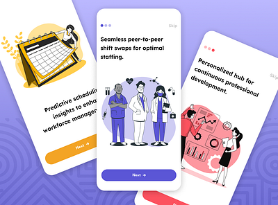 Healthcare App Feature design app design ui uiux ux