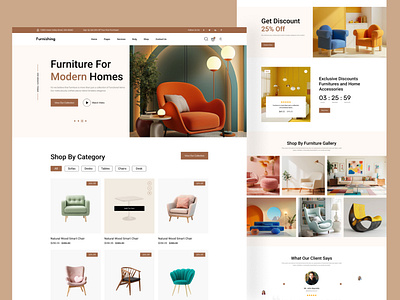 Furnishing - Landing Page bohointeriors designtrends homedecor homedesign homestyling interiorandliving interiordecor interiordesign interiorgoals interiorinspiration interiorlovers landingpage livingspaces luxuryinteriors moderndesign scandinaviandesign ui