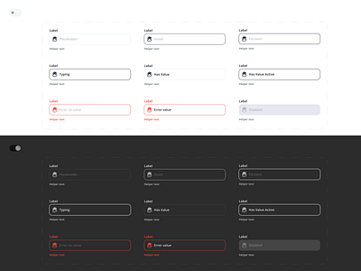 Text inputs autocomplete designsystem input select textfield ui ux