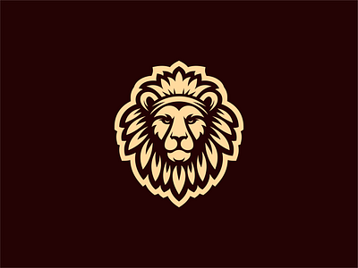 Lion Head Logo logo