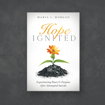 Hope Ignited Book Concept book cover photoshop