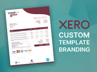 Xero Template Branding branding branding invoice design branding letterhead custom xero template graphic design invoice invoice letterhead invoice template letterhead design modern invoice design modern letterhead stationery design xero custom docx xero custom invoice xero custom template xero custom templates xero invoice template xero template branding xero template design xero word template