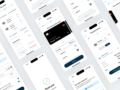 Ecommerce checkout flow checkout e commerce mobile design ui