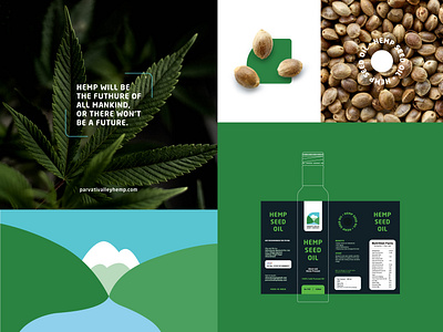 Parvati Valley Hemp Company brand brand identity branding green hemp logo natural nature packaging packaging design parvati valley