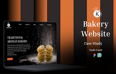 Bakery Case Study case study uiux web design